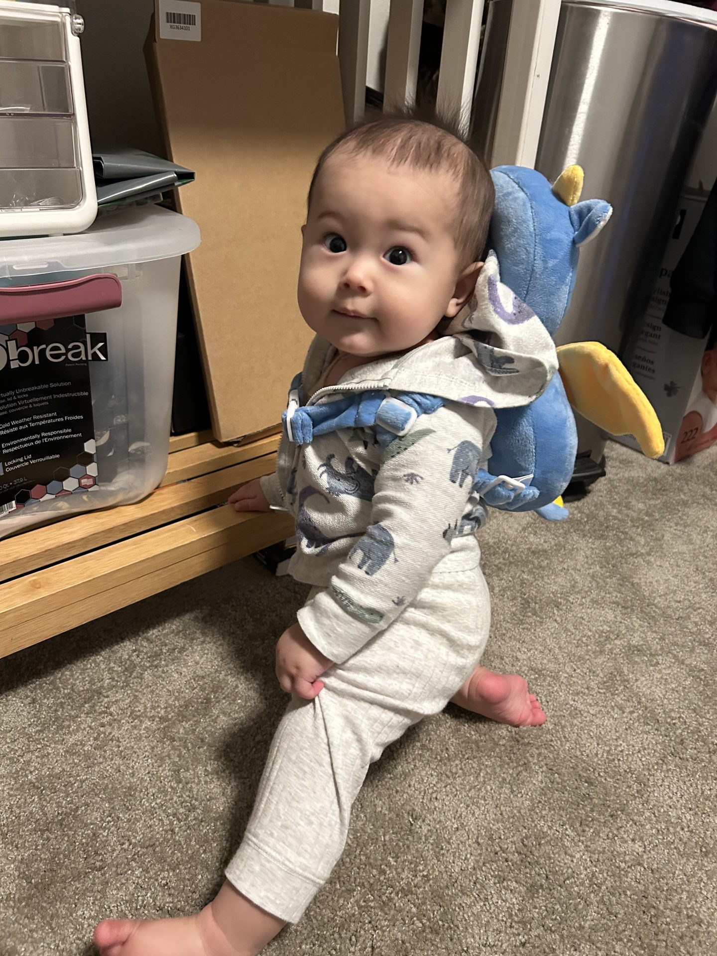 Watch out! Here comes Liam!